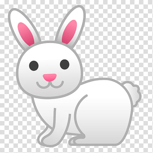 Easter Bunny Emoji, Hare, Rabbit, Happy Easter Bunny, European Rabbit, Rabbit Rabbit Rabbit, Pet, Face transparent background PNG clipart