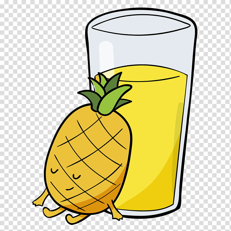 Juice, Pineapple, Drawing, Drink, Fruit, Cover Art, Ananas, Food transparent background PNG clipart