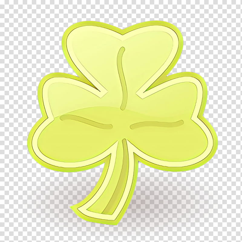 Green Leaf, Cartoon, Shamrock, Meter, Symbol, Yellow, Clover, Plant transparent background PNG clipart