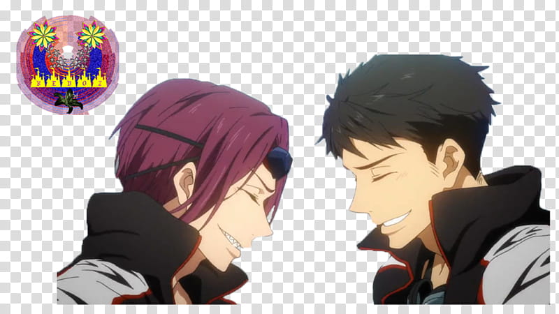 Rin Matsuoka and Sosuke Render transparent background PNG clipart