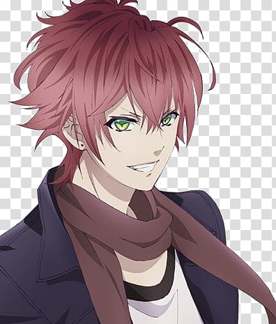 Diabolik Lovers Ayato Sakamaki, pink haired male character transparent background PNG clipart