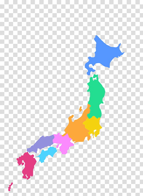 Japan, Prefectures Of Japan, Map, Line, Area, Sky transparent background PNG clipart