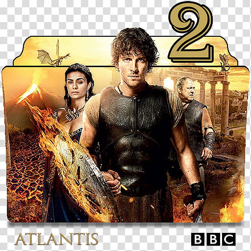 Atlantis series and season folder icons, Atlantis S ( transparent background PNG clipart