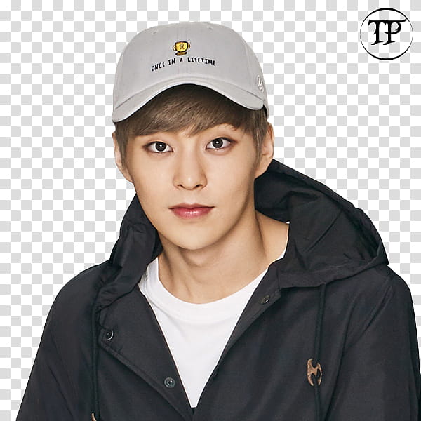 EXO, man in black button-up top transparent background PNG clipart