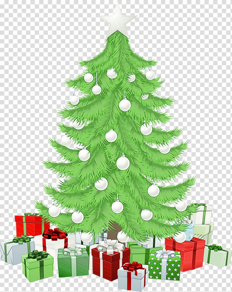 Christmas tree, Watercolor, Paint, Wet Ink, Christmas Decoration, Colorado Spruce, Oregon Pine, Christmas transparent background PNG clipart Christmas tree, Watercolor, Paint, Wet Ink, Christmas Decoration, Colorado Spruce, Oregon Pine, Christmas transparent background PNG clipart