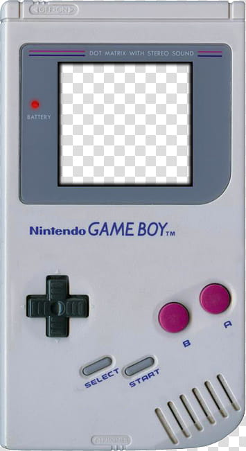 Gameboy Shell, classic Nintendo Game Boy transparent background PNG clipart