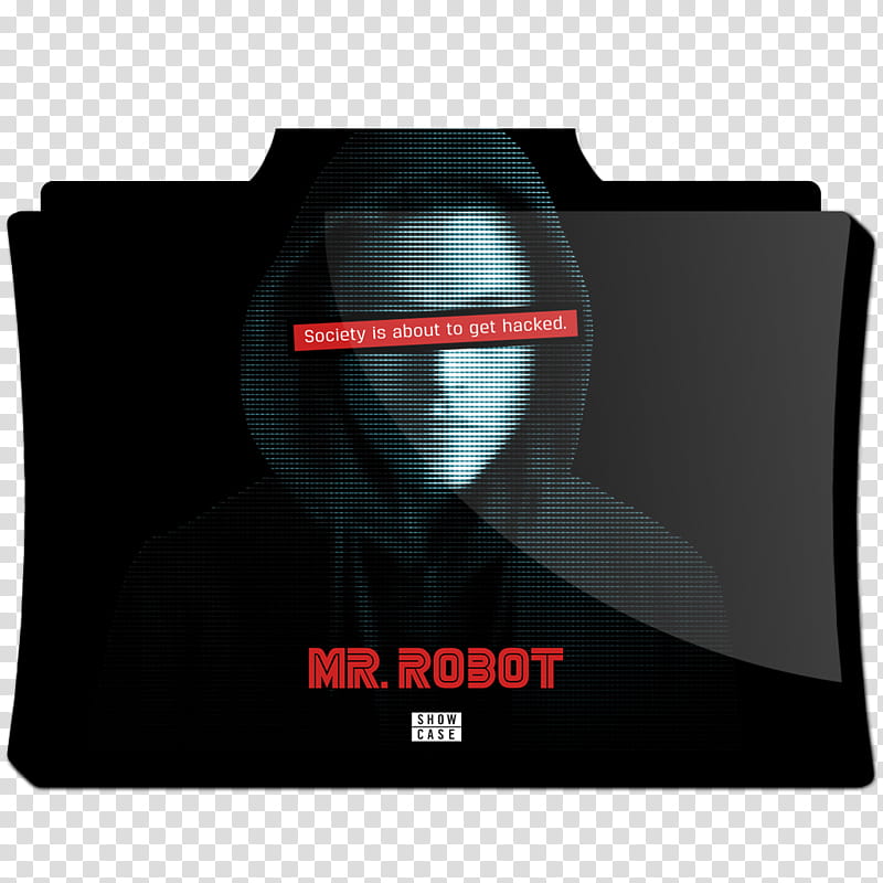 MR ROBOT TV Series ICON and V, mr transparent background PNG clipart