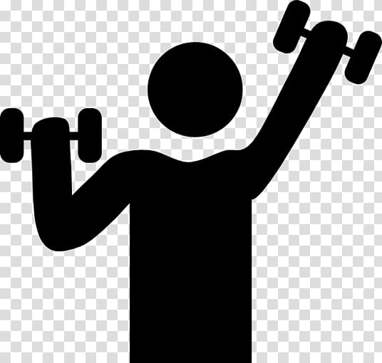 Woman exercising holding dumbbells, Fitness Centre Physical fitness  Personal trainer Weight loss Weight training, gym transparent background PNG  clipart