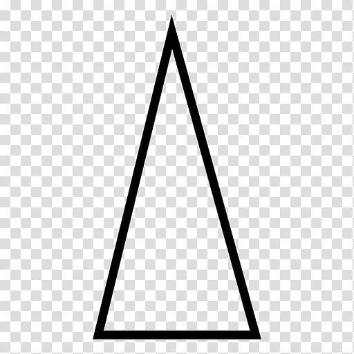 isosceles triangle clip art