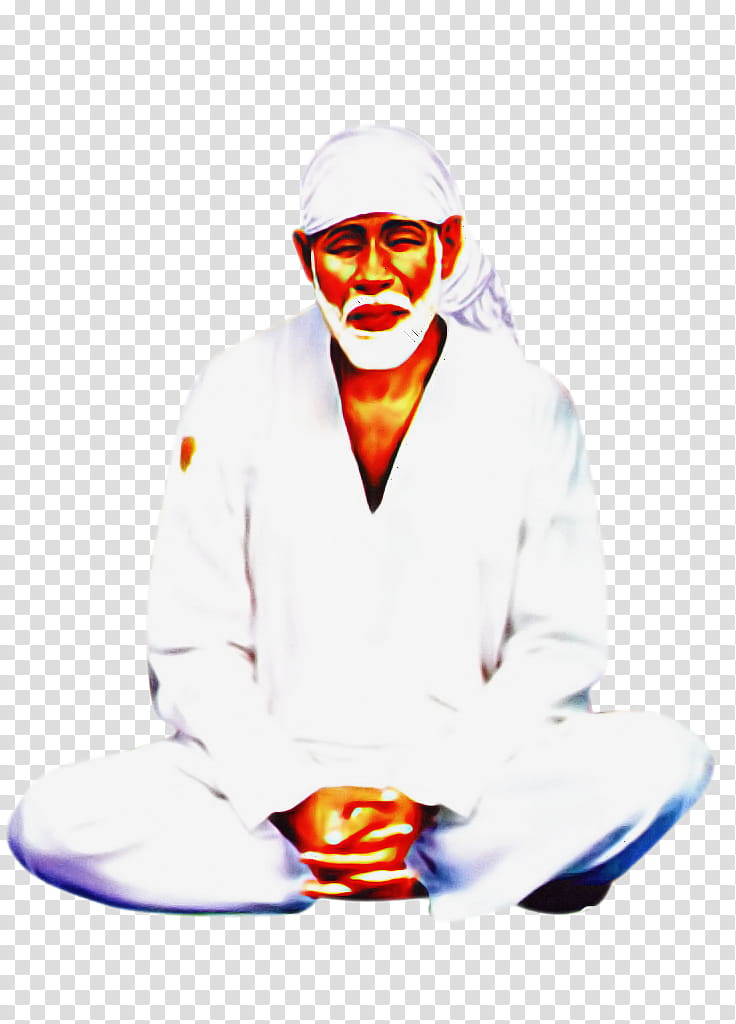 Sai Baba, Sai Baba Of Shirdi, Black And White
, Highdefinition Television, Line Art, Job transparent background PNG clipart