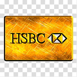 Yello Scratchet Metal Icons Part , hsbc-paying-card-logo transparent background PNG clipart