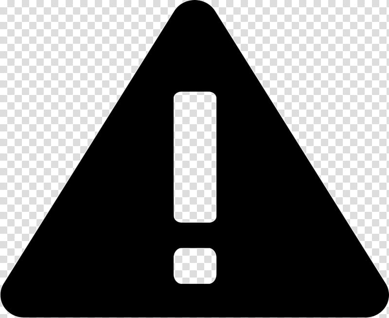 Error Icon, Icon Design, HTTP 404, Symbol, Triangle, Line, Blackandwhite, Signage transparent background PNG clipart