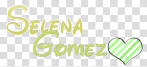 Texto de Selena Gomez transparent background PNG clipart thumbnail