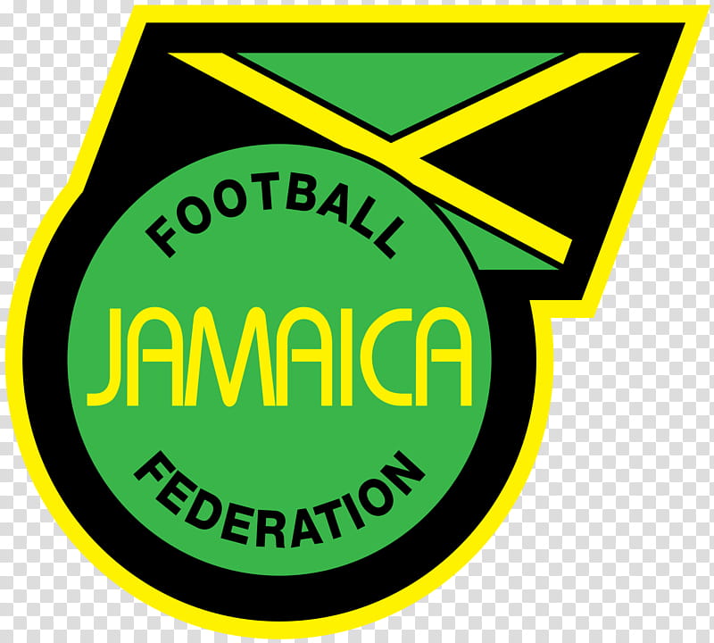 Football, Logo, Jamaica National Football Team, Jamaica Football Federation, Line, Green, Yellow, Text transparent background PNG clipart