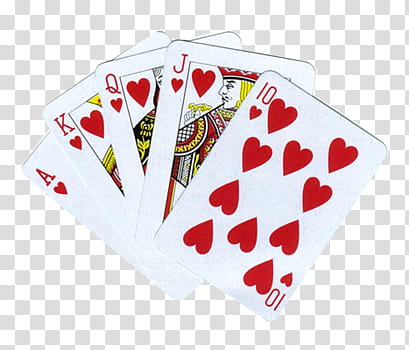Cool_, heart of Ace, King, Queen, Jack, and  playing cards transparent background PNG clipart
