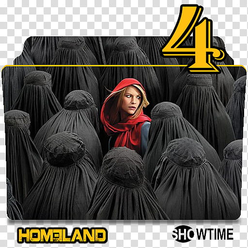 Homeland series and season folder icons, Homeland S ( transparent background PNG clipart