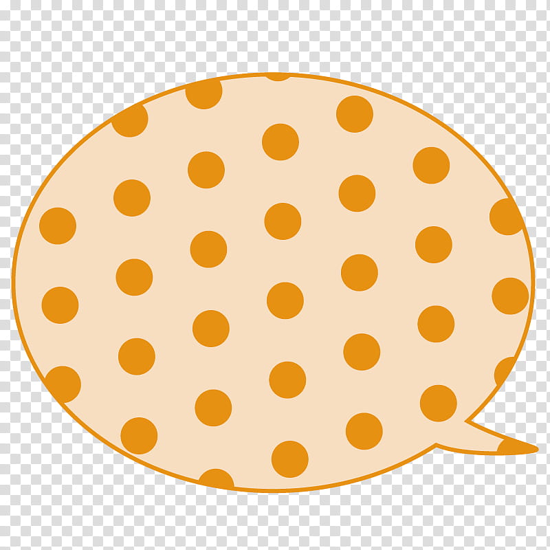 Orange Balloon, Speech Balloon, Polka Dot, Text, Color, Yellow, Aqua, Blue transparent background PNG clipart