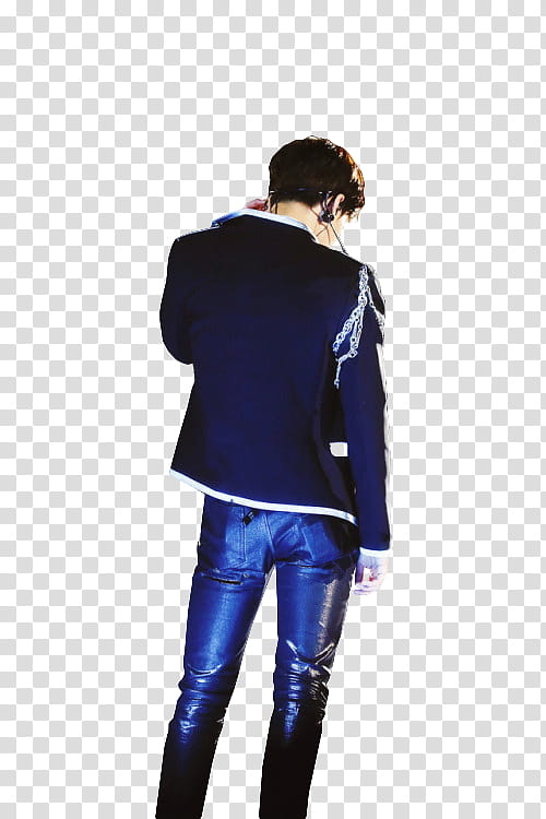 Kai  Dream Concert , man in black top and pants transparent background PNG clipart