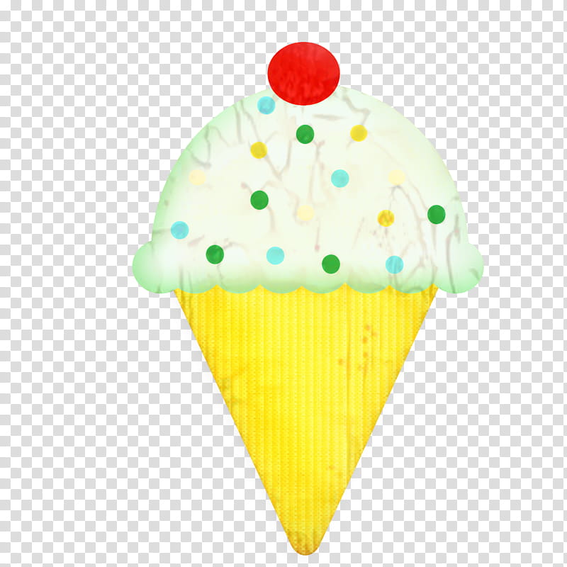 Ice Cream Cone, Ice Cream Cones, Yellow, Baking, Cup, Frozen Dessert, Food, Soft Serve Ice Creams transparent background PNG clipart