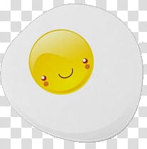 cosas kawaii, sunny side up egg illustration transparent background PNG clipart