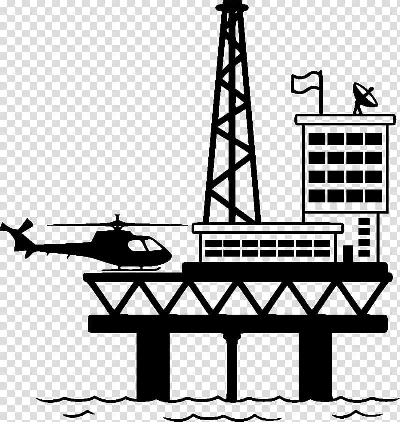 clipart oil platform