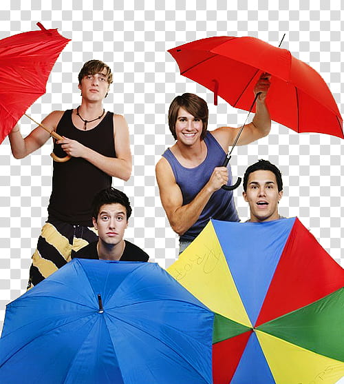 man holding re umbrella transparent background PNG clipart