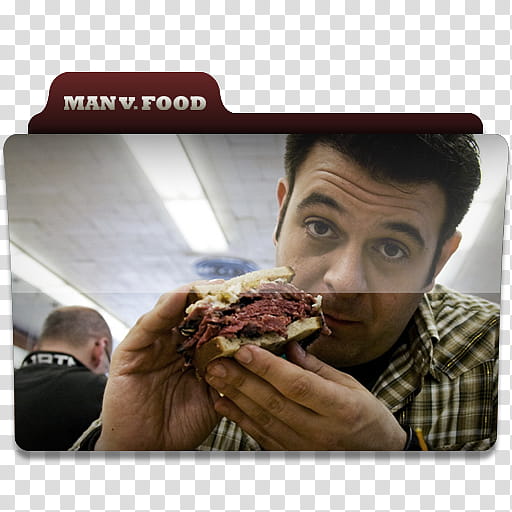 Windows TV Series Folders M N, Man V. Food folder icon illustration transparent background PNG clipart