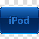 Verglas Icon Set  Oxygen, iPod, iPod button transparent background PNG clipart