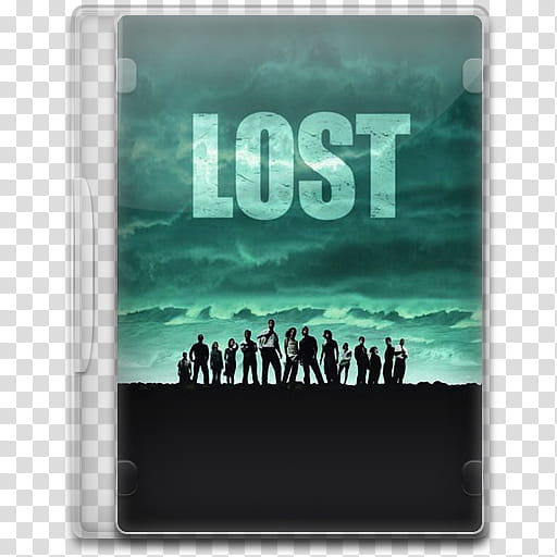 Lost Icon , Lost , Lost DVD case transparent background PNG clipart