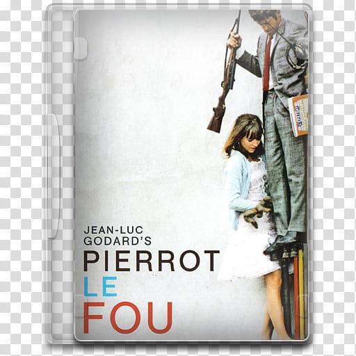 Movie Icon Mega , Pierrot le fou, Pierrot Le Fou poster transparent background PNG clipart