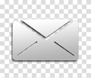 Devine Icons, gray envelope transparent background PNG clipart thumbnail