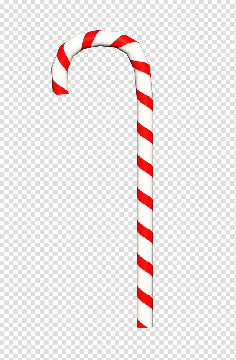 D Xmas Stuff, white and red candy cane transparent background PNG clipart