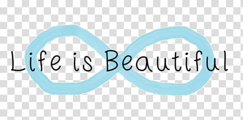 s, life is beautiful text transparent background PNG clipart