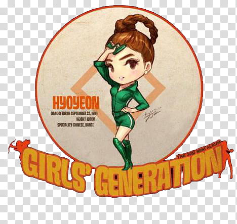 SNSD HOOT CHIBI transparent background PNG clipart