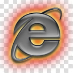 brushed macosx theme, Internet Explorer logo transparent background PNG clipart