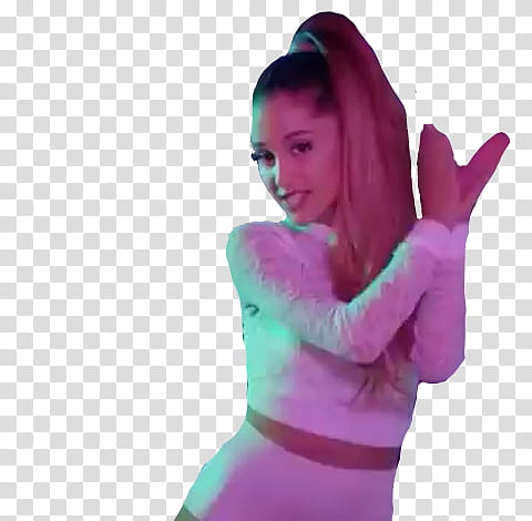 Ariana Grande in Bang Bang transparent background PNG clipart