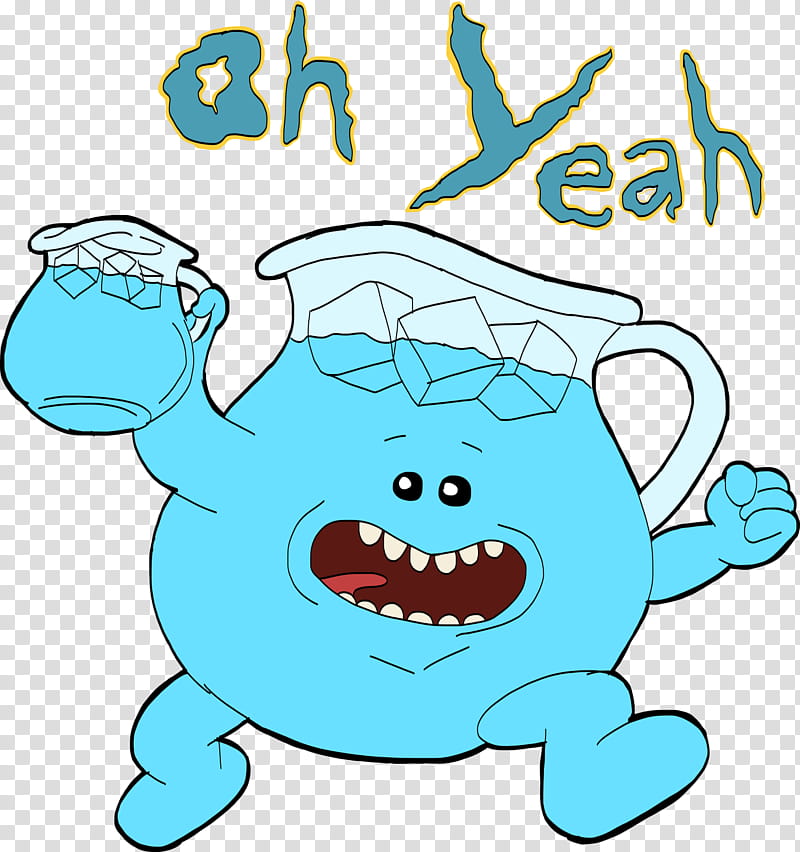 Rick And Morty, Koolaid Man, Rick Sanchez, Meeseeks And Destroy, Morty Smith, Television Show, Animation, Get Schwifty transparent background PNG clipart