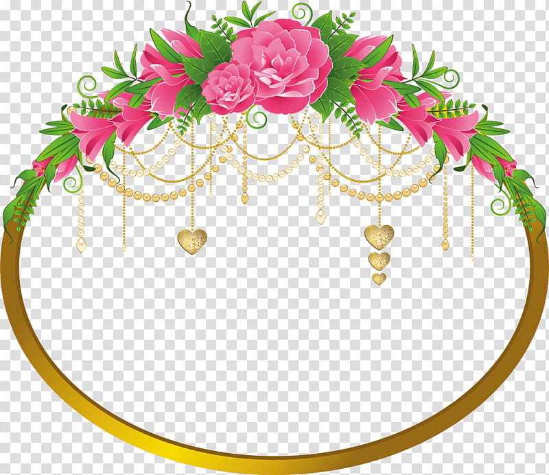 flower oval frame floral oval frame, Plant, Circle, Floral Design transparent background PNG clipart