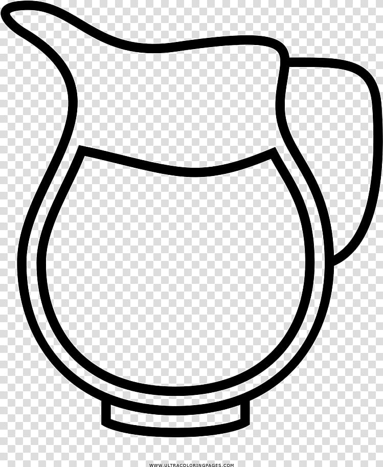 Book Black And White, Coloring Book, Drawing, Jug, Mug, Pitcher, Black And White
, Drink transparent background PNG clipart