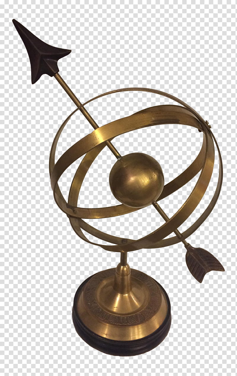 Trophy, Armillary Sphere, Brass, Globe, Antique, Celestial Globe, Collectable, Textile transparent background PNG clipart