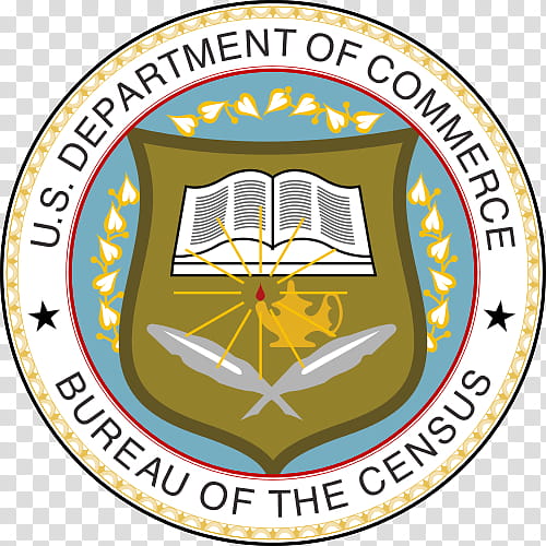 United States Of America Area, United States Census Bureau, United States Department Of Commerce, Organization, Federal Government Of The United States, Population, Logo, Symbol transparent background PNG clipart