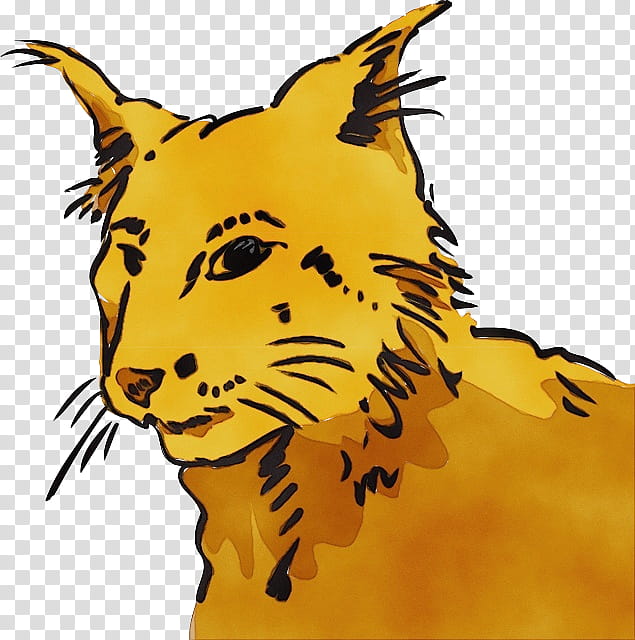 Tiger Lion Whiskers Cat Cougar, Watercolor, Paint, Wet Ink, Leopard, Wildcat, Dog, Animal transparent background PNG clipart