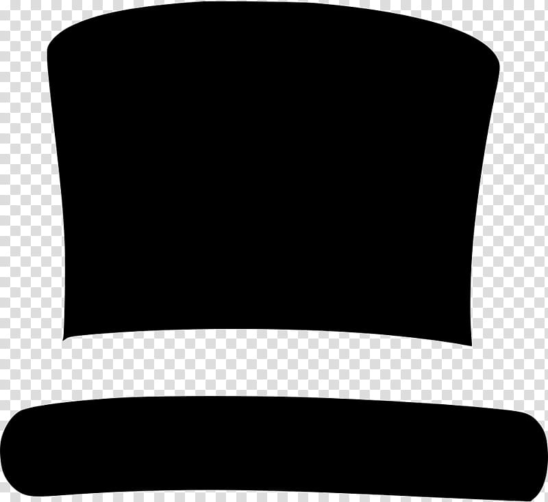 Top Hat, Magician, Cap, Wand, Black, Black And White
, Line transparent background PNG clipart
