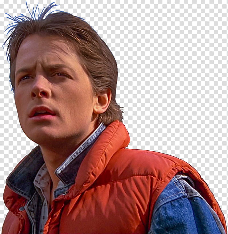 Back to the Future  Marty McFly transparent background PNG clipart