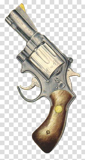 crazychuchu , gray revolver transparent background PNG clipart