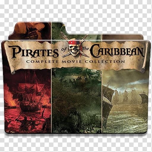 Pirates Of The Carribbean movies icons folder, POTCC transparent background PNG clipart