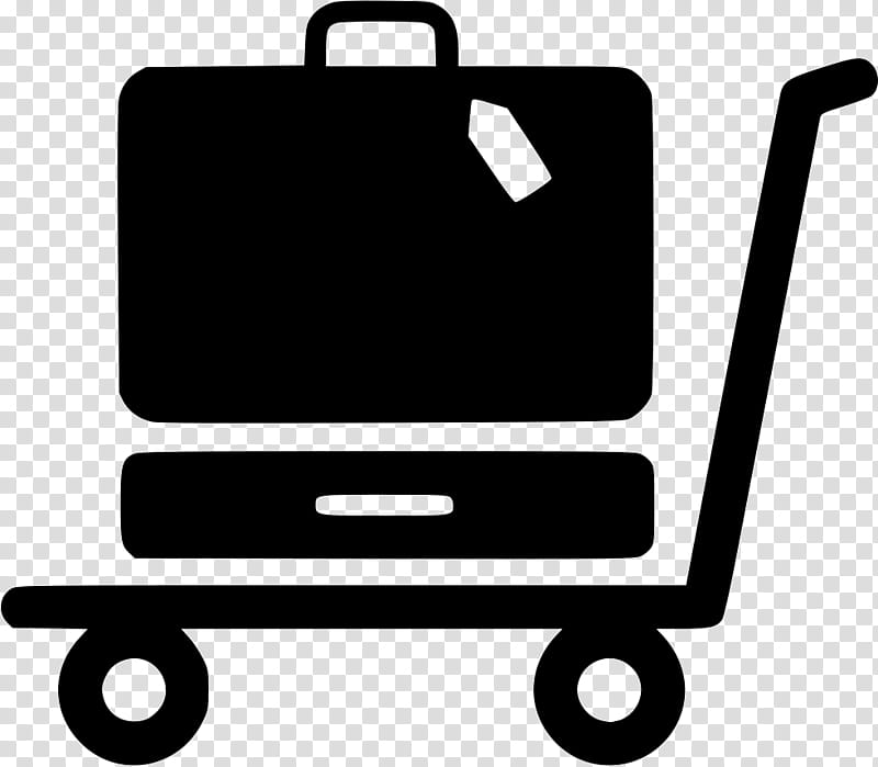 Shopping Cart, Baggage, Suitcase, Travel, Baggage Reclaim, Barcelona Sants Railway Station, Hotel, Room transparent background PNG clipart