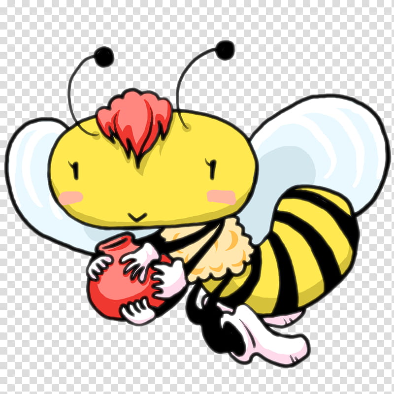 Ladybird, Honey Bee, Wasp, Pterygota, Nest, Pollinator, Cartoon, Animal transparent background PNG clipart