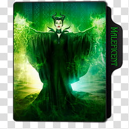 Maleficent Folder Icon transparent background PNG clipart