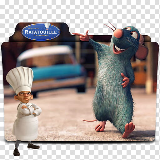 Ratatouille  Folder Icon, DAY..U () transparent background PNG clipart